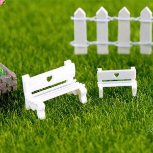 Ghế Trắng - Phụ Kiện Terrarium - 9X GARDEN