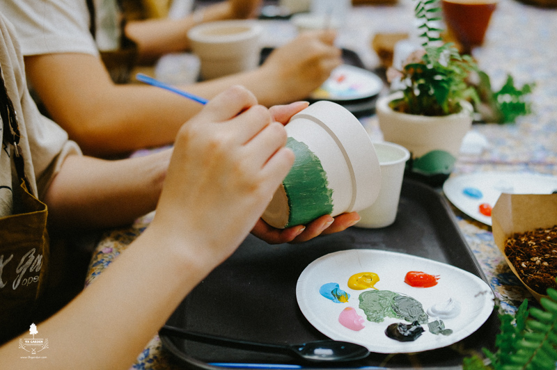Pot Painting Workshop - 9X GARDEN x Nhà văn hóa Thanh niên