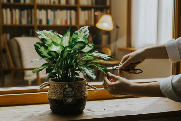 Hướng dẫn chăm sóc cây Vạn Niên Thanh - Dieffenbachia