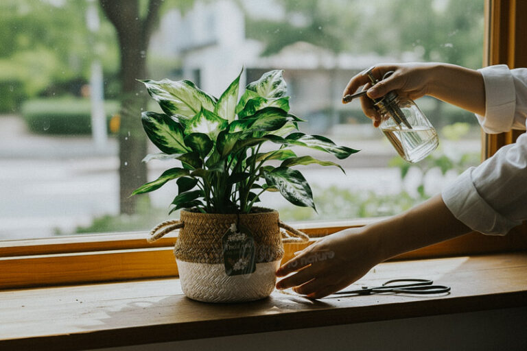 Hướng dẫn chăm sóc cây Vạn Niên Thanh - Dieffenbachia
