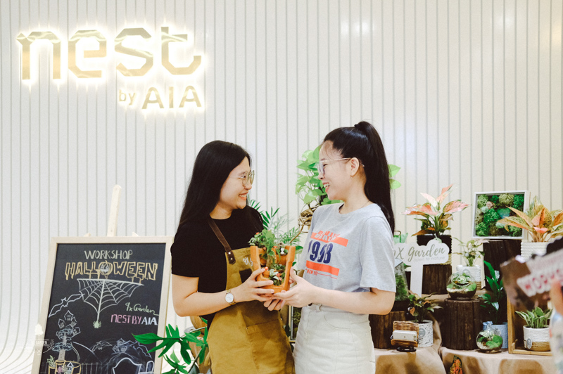 Halloween Workshop - 9X GARDEN x nest by AIA Trương Định