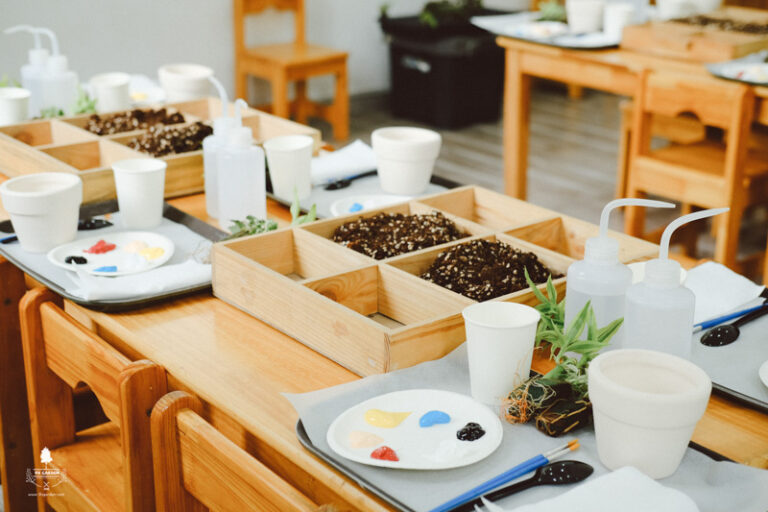 Pot Painting Workshop | 9X GARDEN x iMA Montessori Academy