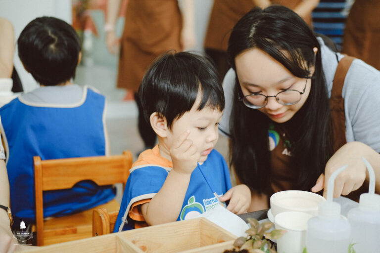 Pot Painting Workshop | 9X GARDEN x iMA Montessori Academy