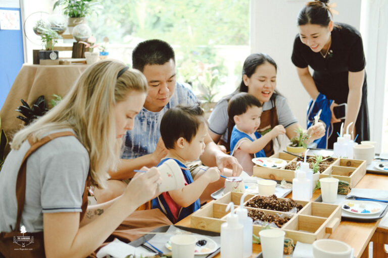 Pot Painting Workshop | 9X GARDEN x iMA Montessori Academy