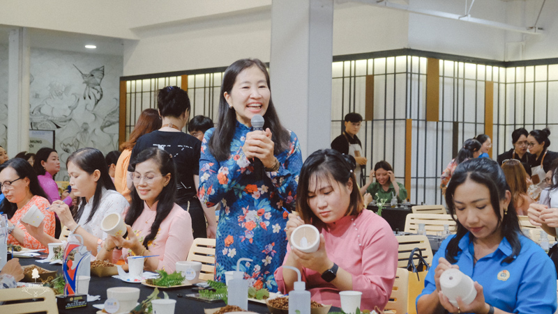 Pot Painting Workshop - 9X GARDEN x Công đoàn Viên chức TP