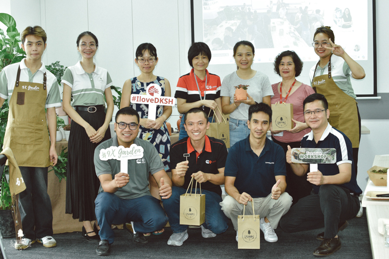 Nhật Ký Terrarium Workshop | 9X GARDEN x Cummins DKSH Hà Nội Terrarium Workshop - 9X GARDEN x DKSH Hà Nội