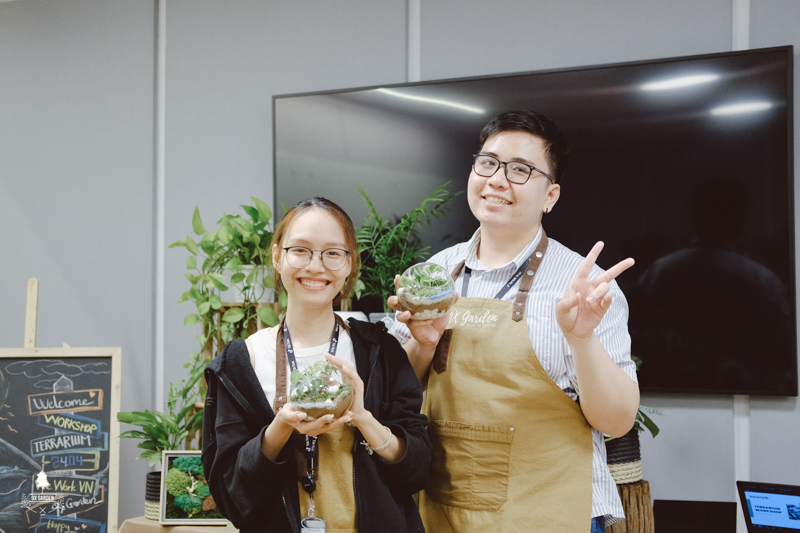 Terrarium Workshop - 9X GARDEN x WeWork Lim Tower 3