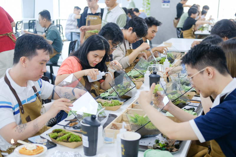 Terrarium Workshop - 9X GARDEN x Netcompany