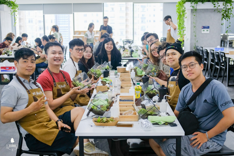 Terrarium Workshop - 9X GARDEN x Netcompany