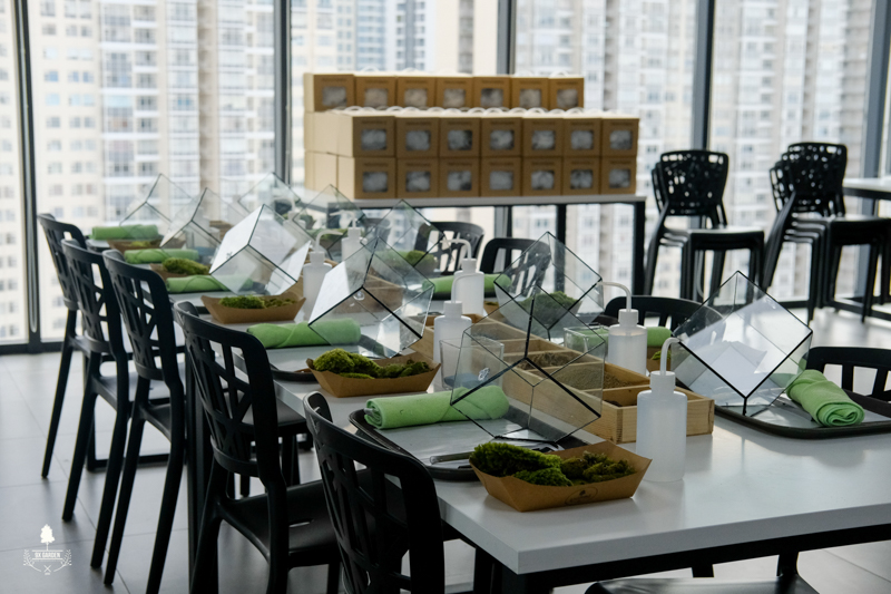 Terrarium Workshop - 9X GARDEN x Netcompany
