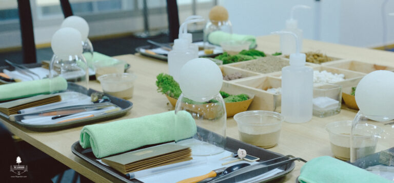 Terrarium Workshop - 9X GARDEN x DKSH Leader team