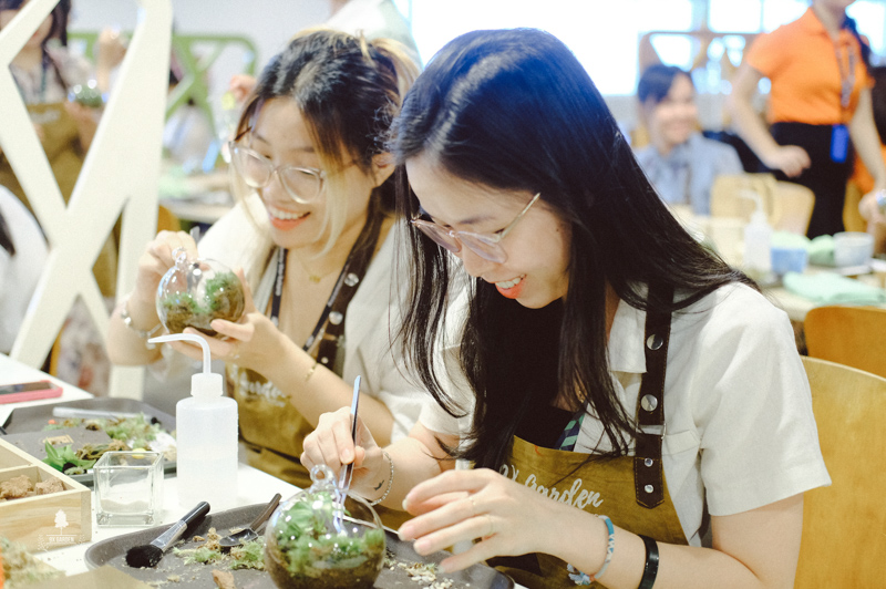 Terrarium Workshop - 9X GARDEN x FSOFT
