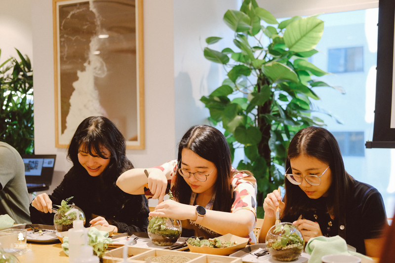 Terrarium Workshop - 9X GARDEN x WeWork E. Town Central
