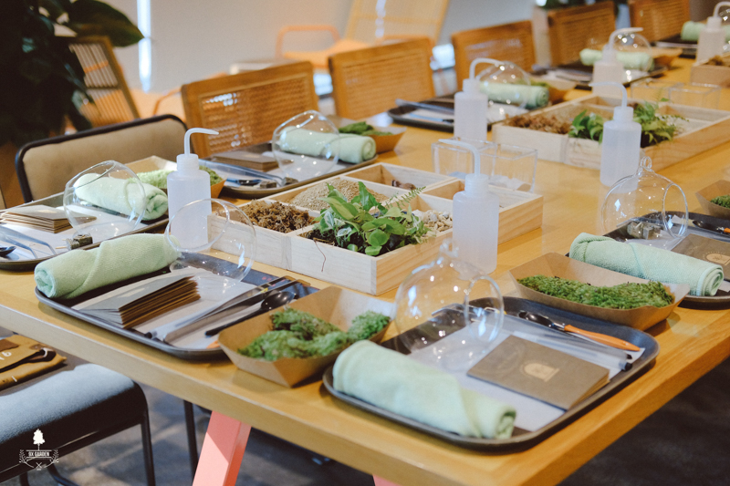 Terrarium Workshop - 9X GARDEN x WeWork E. Town Central