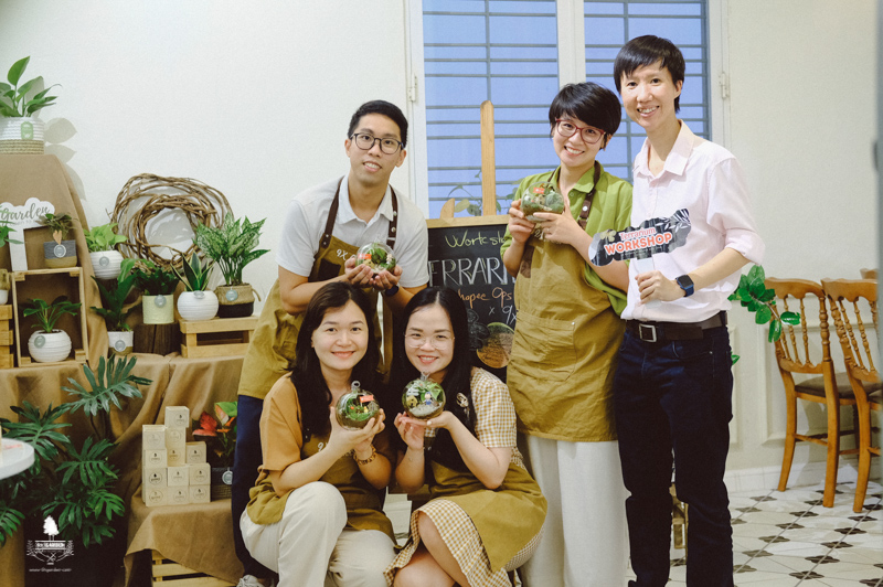 Terrarium Workshop - 9X GARDEN x Shopee Ops Leads