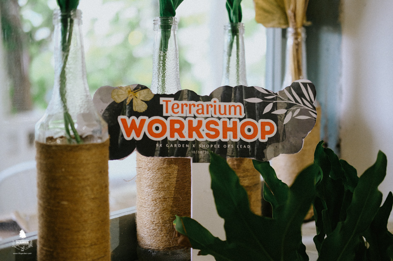 Terrarium Workshop - 9X GARDEN x Shopee Ops Leads