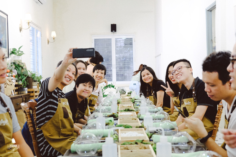 Terrarium Workshop - 9X GARDEN x Shopee Ops Leads