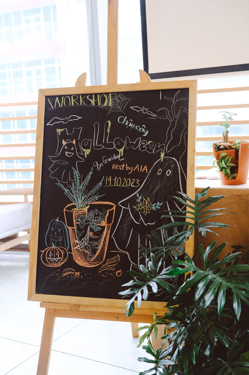 Nhật Ký Halloween Workshop | 9X GARDEN x nest by AIA Bitexco Halloween Workshop - 9X GARDEN x nest by AIA Bitexco